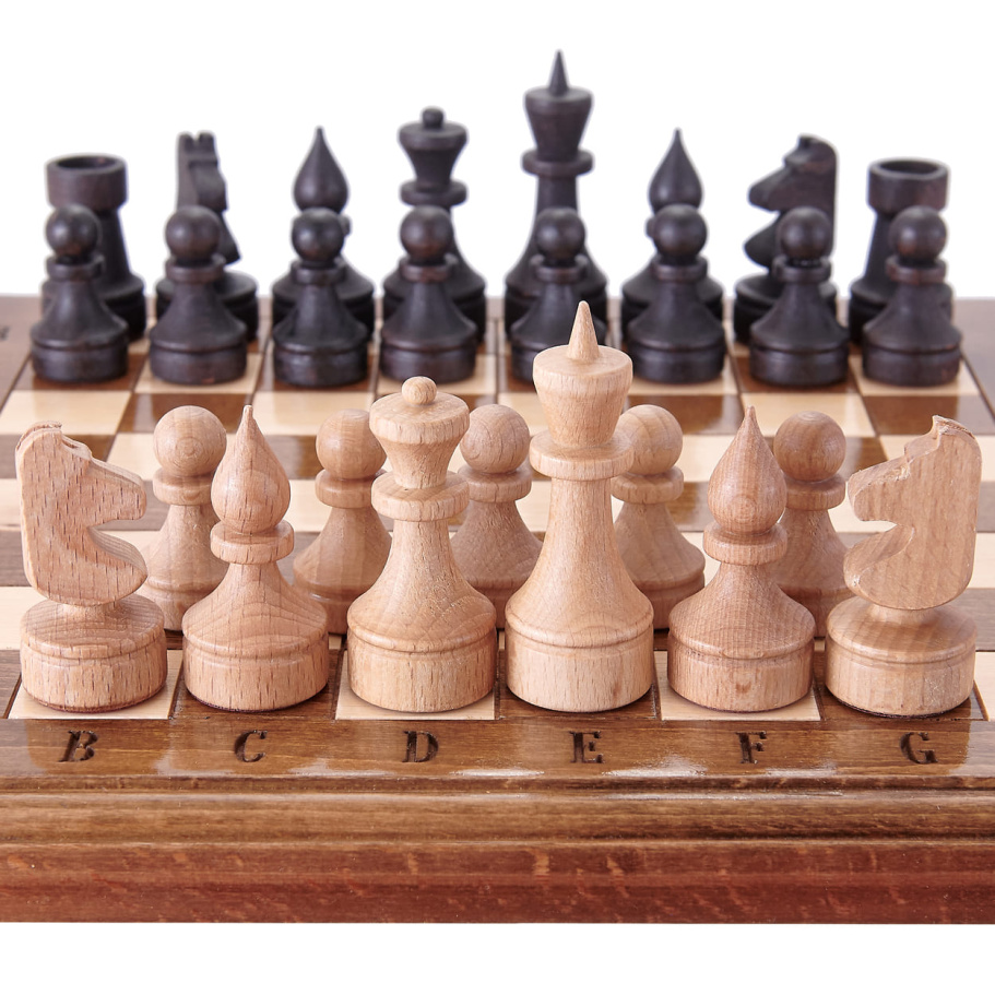 Шахматы резные "Монада" 30 купить в Москве