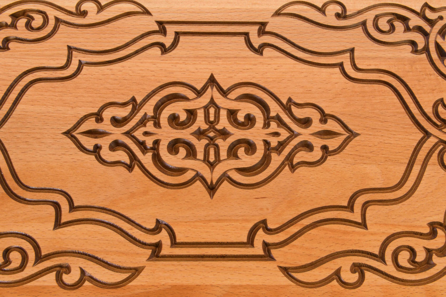 Нарды резные Ивановские "Адонис" 60, WoodG купить в Москве