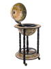 Глобус бар напольный "Актуария" сфера 33 см купить в Москве