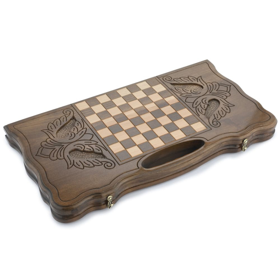 Нарды резные "Лева" большие 60, Harutyunyan купить в Москве