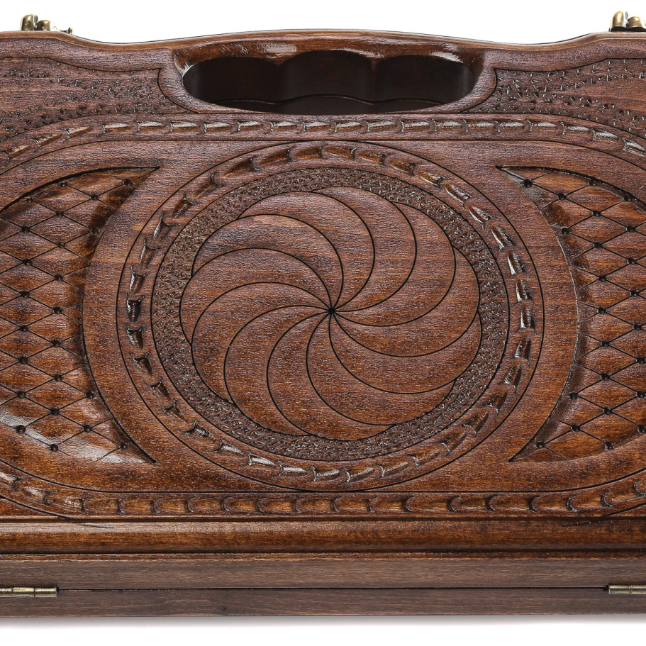 Нарды резные "Бесконечность" мини 30, Harutyunyan купить в Москве