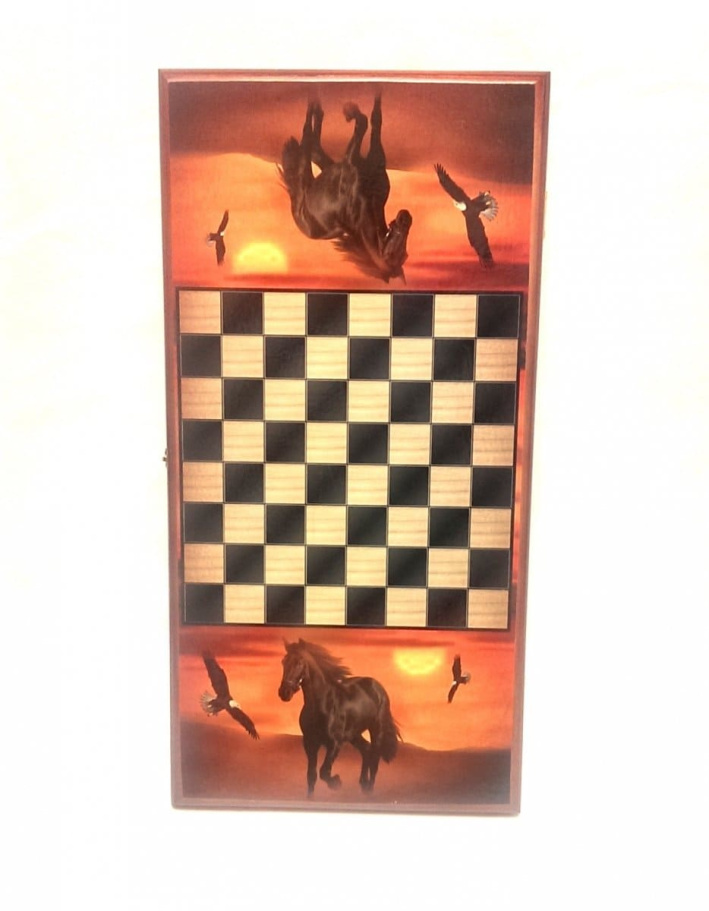 Нарды Пермские Конь, средние 50 купить в Москве