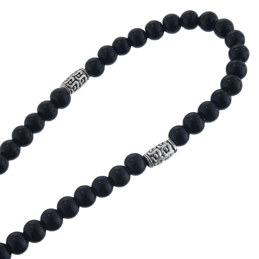 Четки переборные "Архангел" черный камень, Беркутов К. купить в Москве Четки переборные "Архангел" черный камень, Беркутов К. купить в Москве