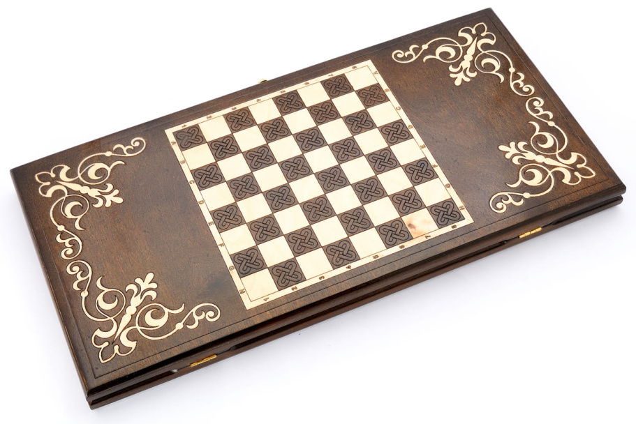 Нарды "Узор"  большие 60, Harutyunyan купить в Москве