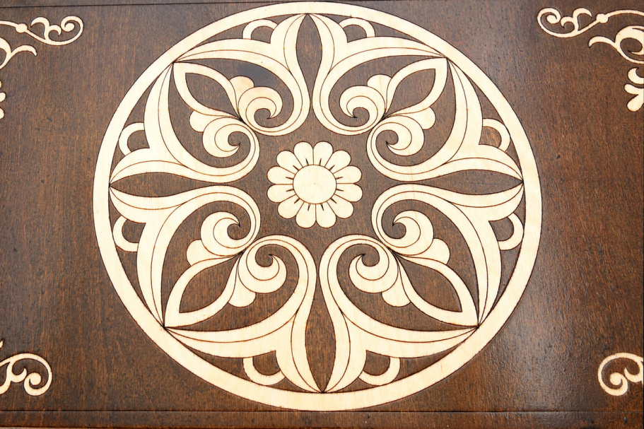 Нарды "Узор"  большие 60, Harutyunyan купить в Москве