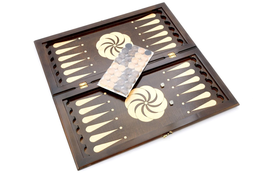 Нарды "Бесконечность"  большие 60, Harutyunyan купить в Москве