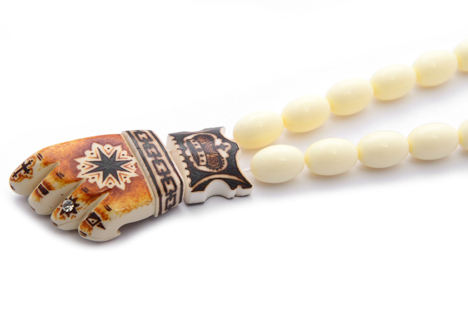 Четки белые "Перстень" арамит, Беркутов К. купить в Москве