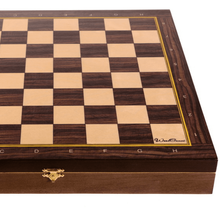 Шахматная доска ларец "Турнир" бук, WoodGames купить в Москве