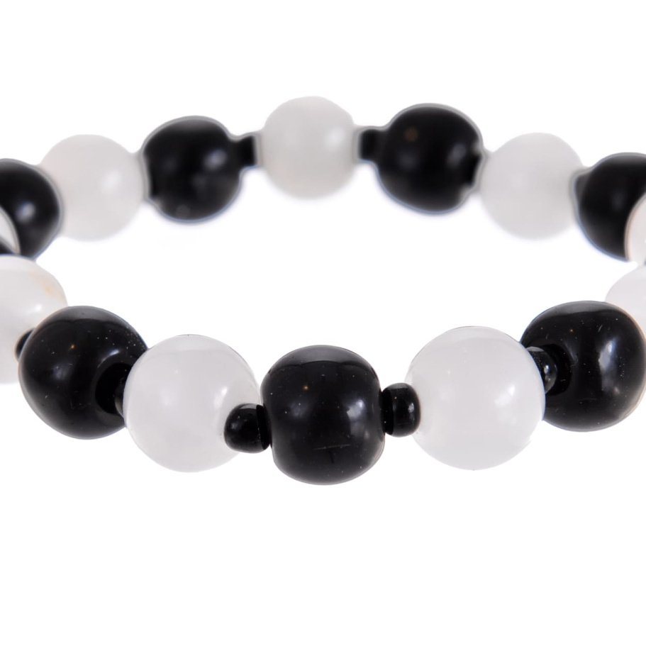 Браслет Аристей белый и черный камень 1.2 * 20, Давыдов купить в Москвы