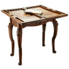 Стол ломберный Нарды резные "Львиный вожак" 60 купить в Москве