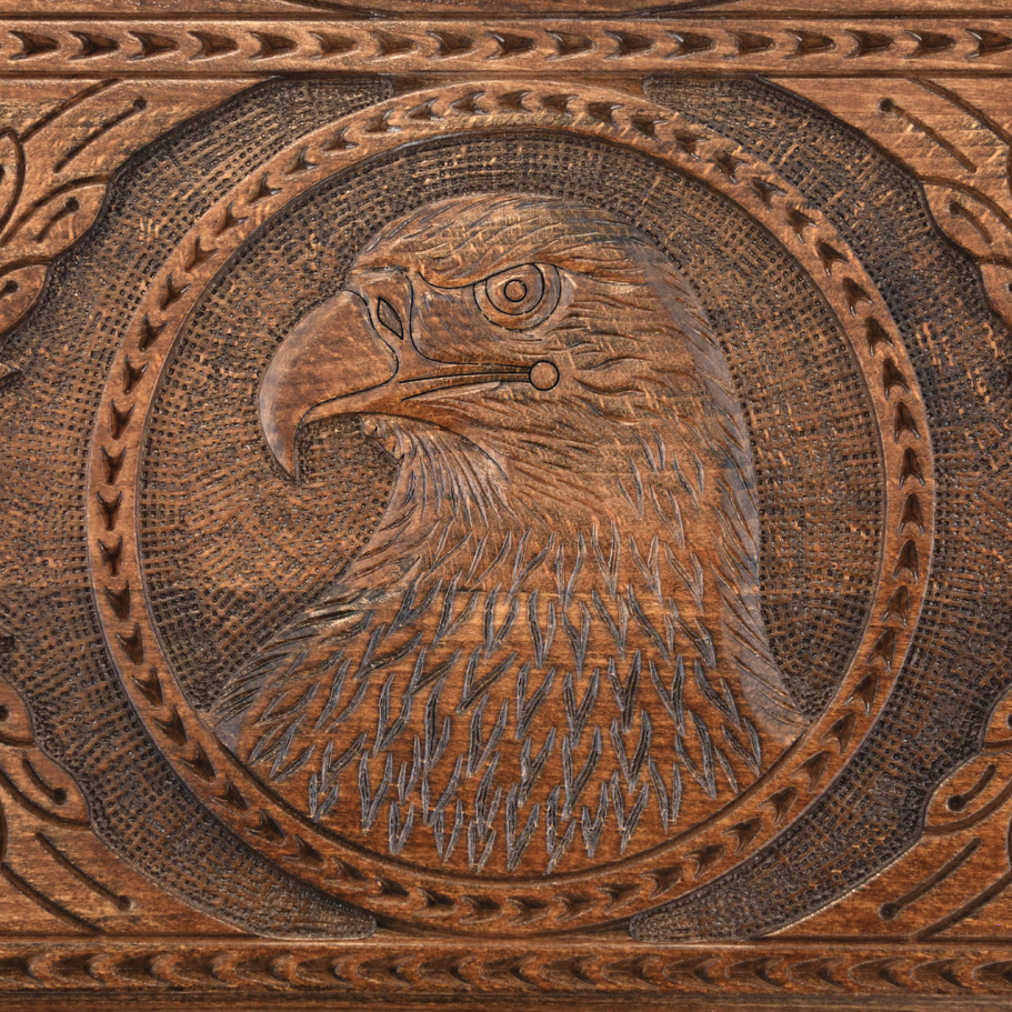 Нарды резные "Взгляд Орла" средние 50, Harutyunyan купить в Москве