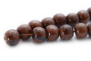 Четки с бусинами "Оскар" коричневый камень, Давыдов С. купить в Москве