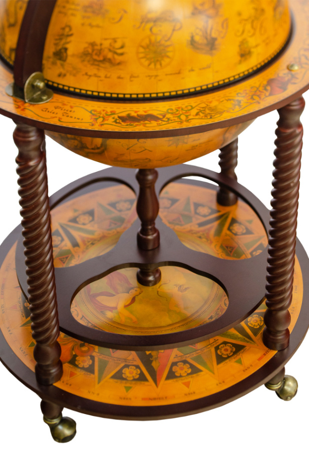 Глобус бар напольный "Мифы",  45 см, JUFENG купить в Москве