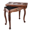 Стол ломберный Нарды резные "Грифон" 60 купить в Москве