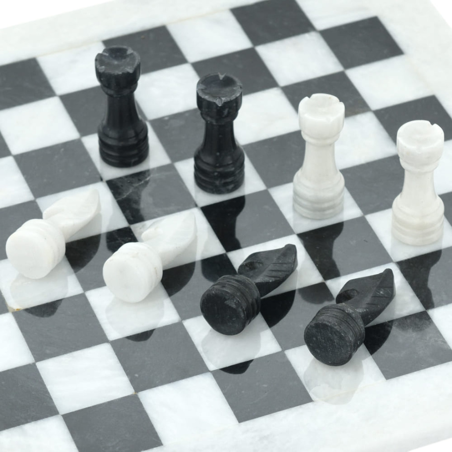 Шахматы из камня "Эллада" мрамор 30 купить в Москве Шахматы из камня "Эллада" мрамор 30 купить в Москве