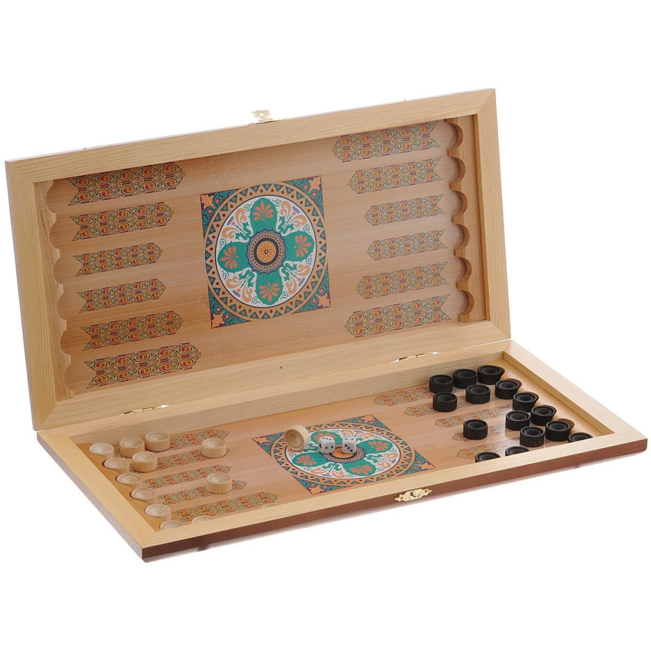 Нарды Пермские Волк, средние 50 купить в Москве