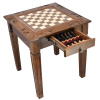 Стол ломберный Шахматы резные "Центурион" 60, Harutyunyan купить в Москве
