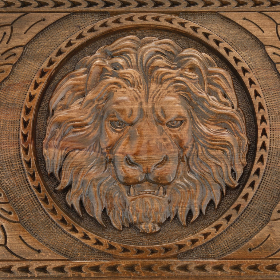 Нарды резные "Лева" большие 60, Harutyunyan купить в Москве