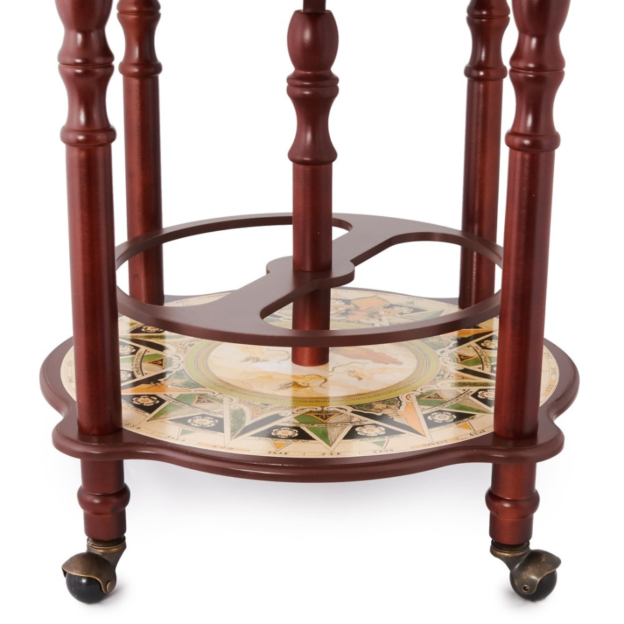 Глобус бар напольный "Христофор",  40 см, JUFENG купить в Москве