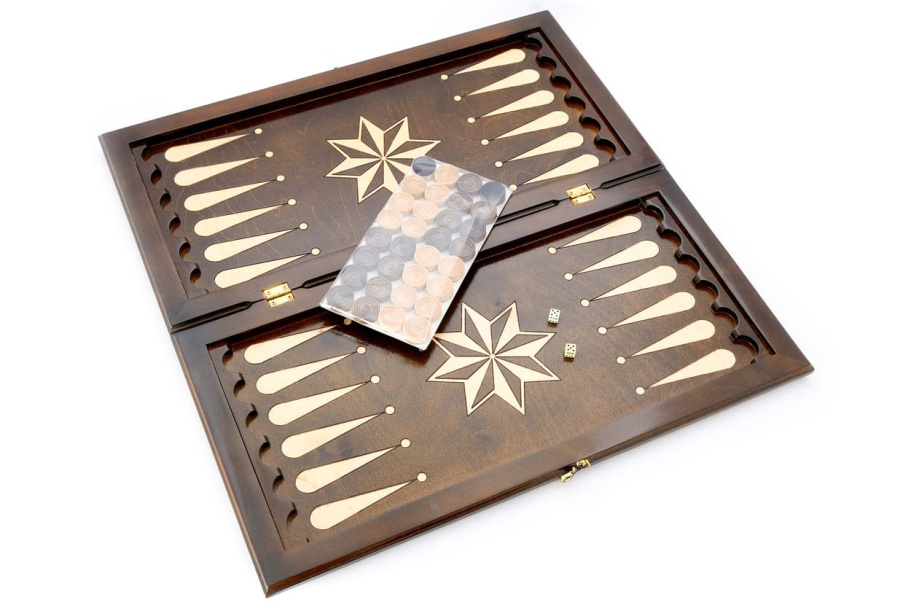 Нарды "Звезда"  большие 60, Harutyunyan купить в Москве