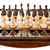 Стол ломберный Шахматы резные "Древо вечности" 60 купить в Москве