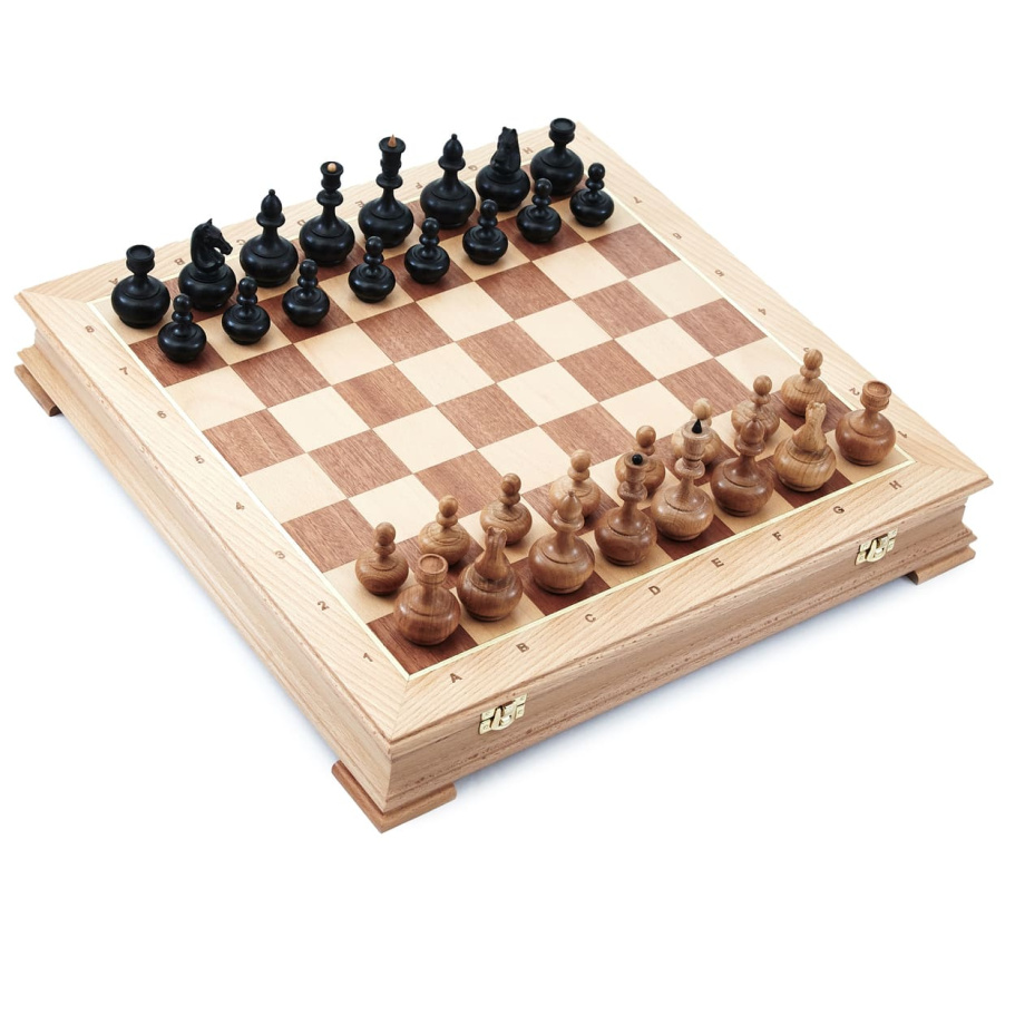 Шахматы в ларце Немезида бук, WoodGames