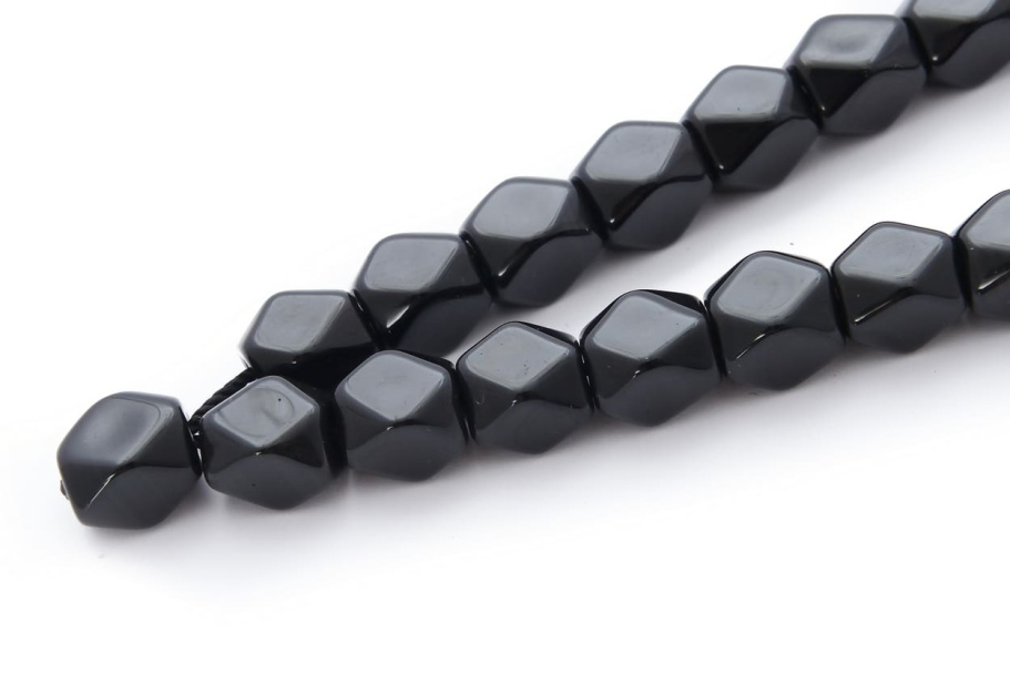 Четки граненые "Ранчо" черный камень, Давыдов С. купить в Москве Четки граненые "Ранчо" черный камень, Давыдов С. купить в Москве