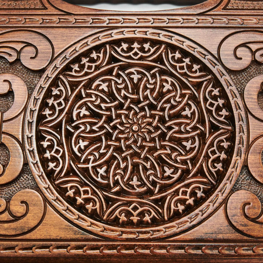 Нарды резные Агнес "Ламбрекен" большие, 60 купить в Москве