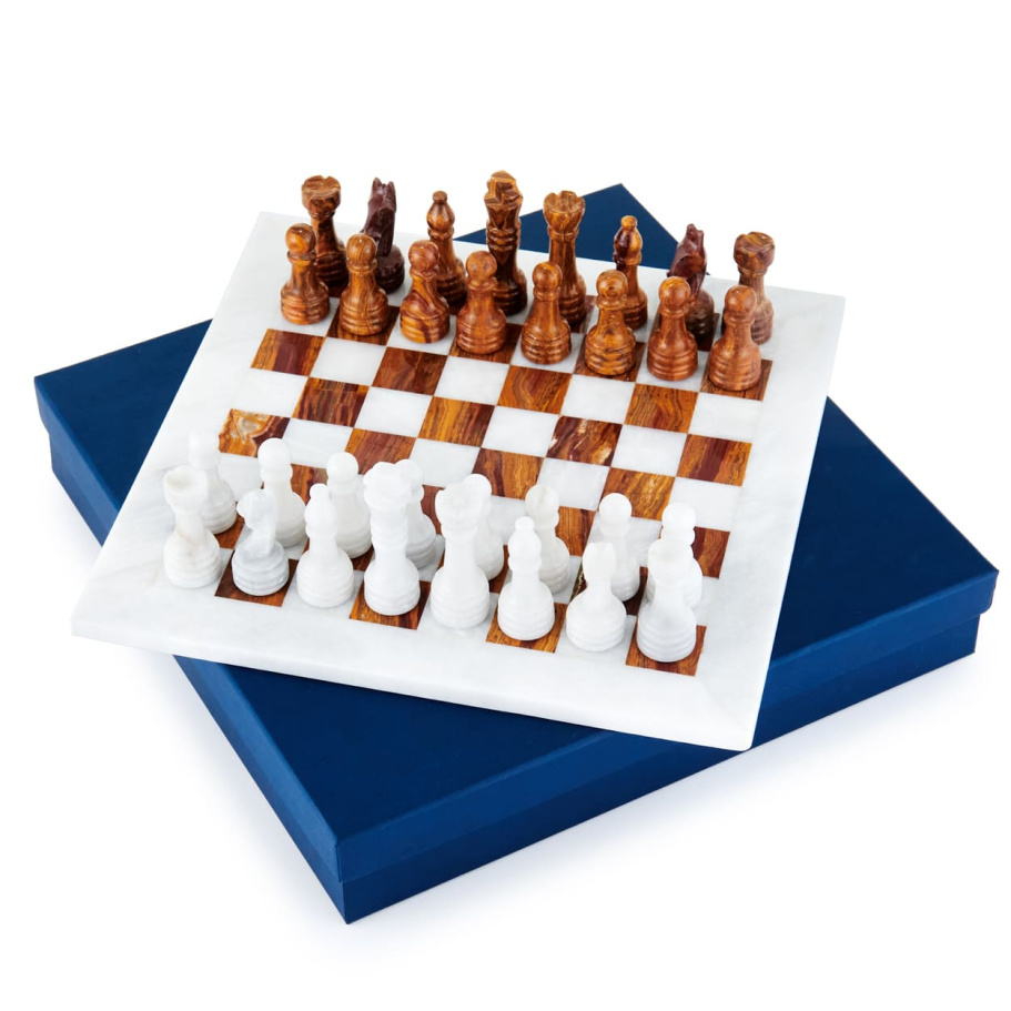 Шахматы каменные "Карфаген" мрамор и яшма 30 Шахматы каменные "Карфаген" мрамор и яшма 30