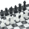 Шахматы из камня "Олимп" мрамор 25 купить в Москве