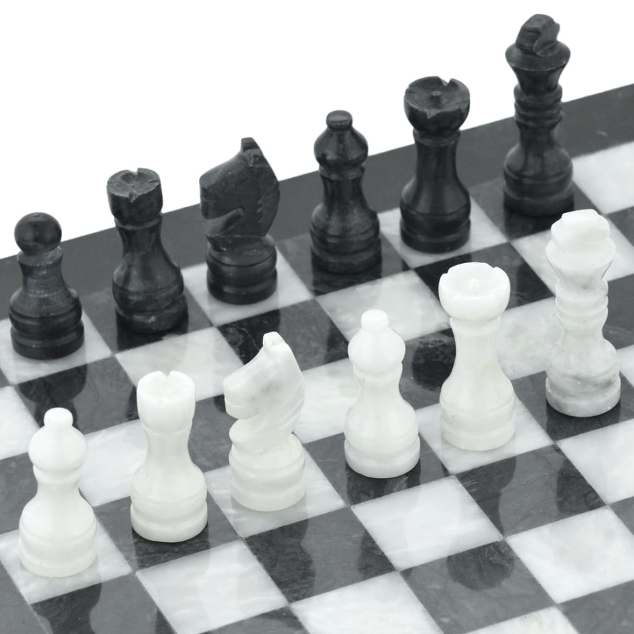 Шахматы из камня "Олимп" мрамор 25 купить в Москве Шахматы из камня "Олимп" мрамор 25 купить в Москве
