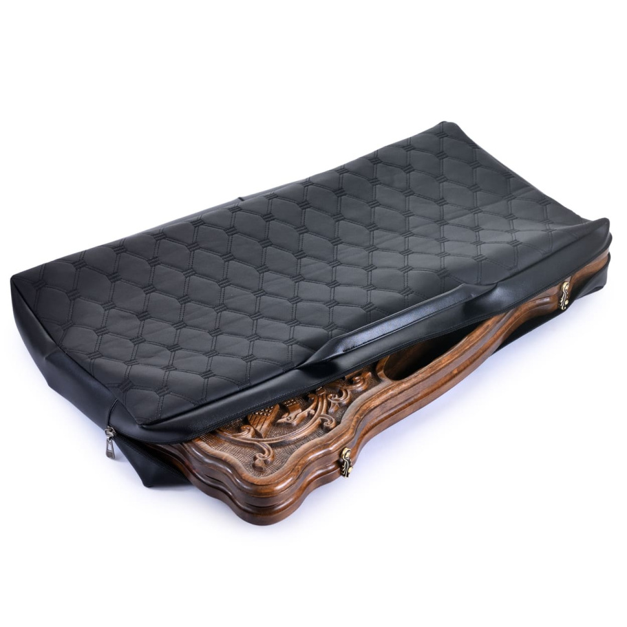 Чехол для больших нард Декарт, экокожа купить в Москве