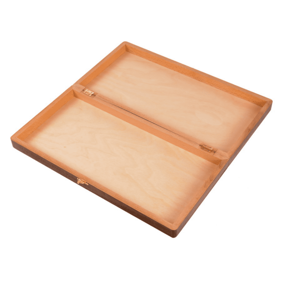 Шахматная доска складная "Турнир" малые бук, WoodGames купить в Москве