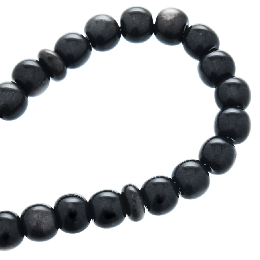 Четки с бусинами "Оскар" черный камень с лунным оттенком, Давыдов С. купить в Москве Четки с бусинами "Оскар" черный камень с лунным оттенком, Давыдов С. купить в Москве