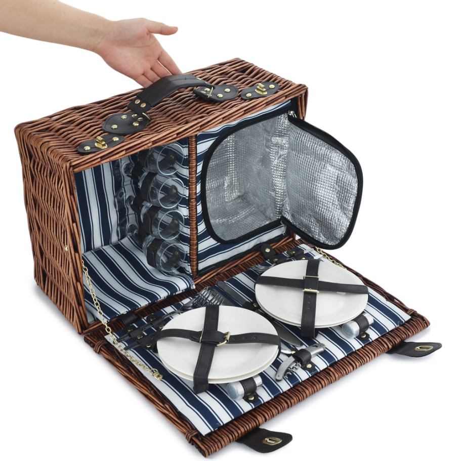 Корзина для пикника Пик (на 4 персоны) купить в Москве