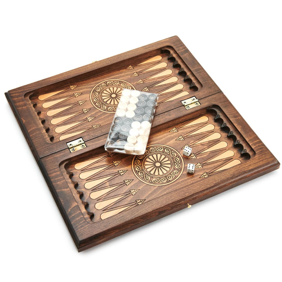 Нарды резные "Классические" мини 30, Harutyunyan