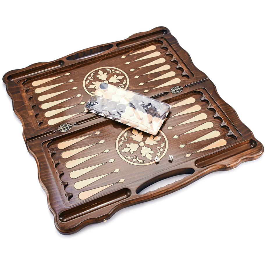 Нарды резные Агнес "Взгляд Орла"  большие 60, Harutyunyan купить в Москве